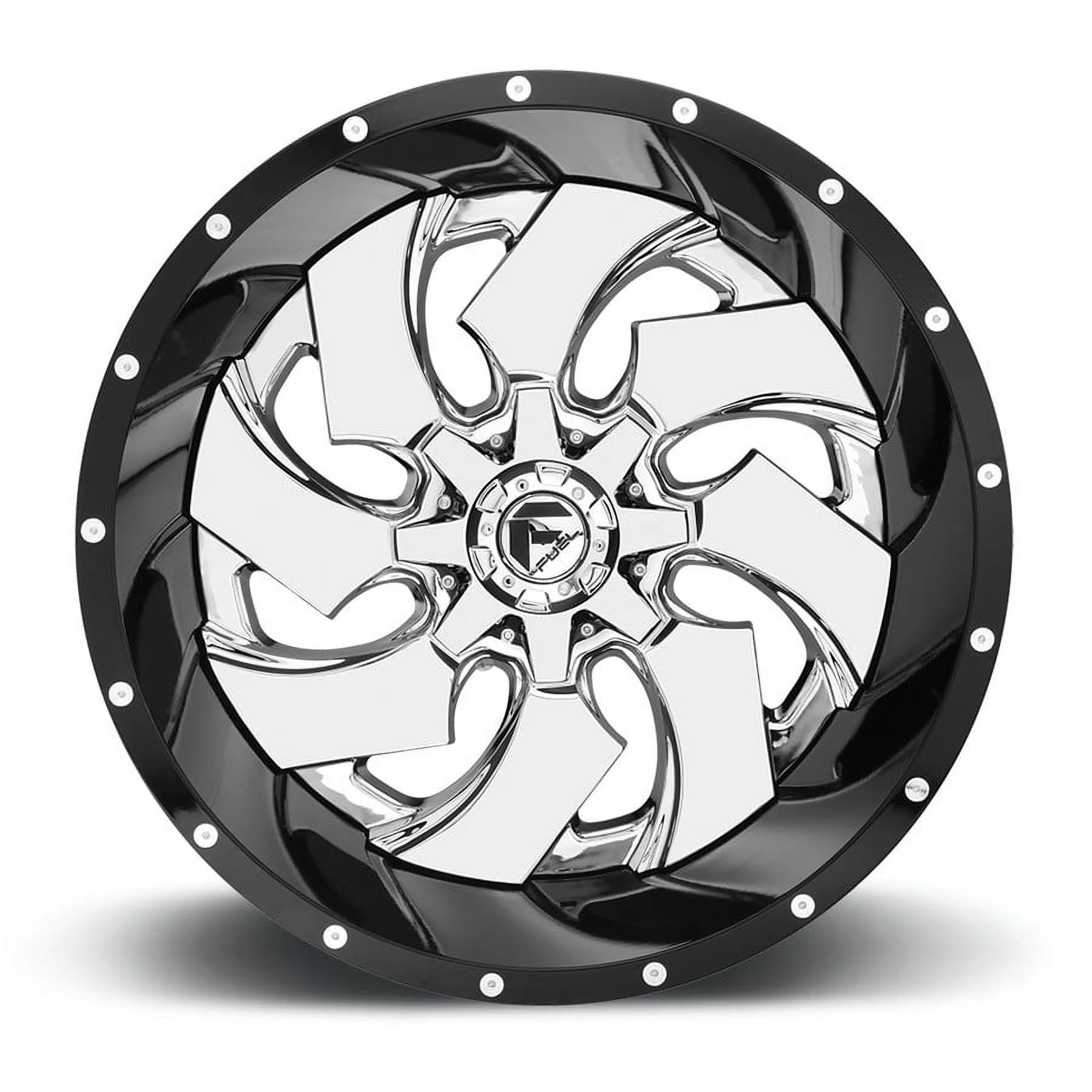 Fuel 2PC Cast Aluminum Rim D240 20X10 8X170 CHR-PLATED-GBL -19MM, D24020001747