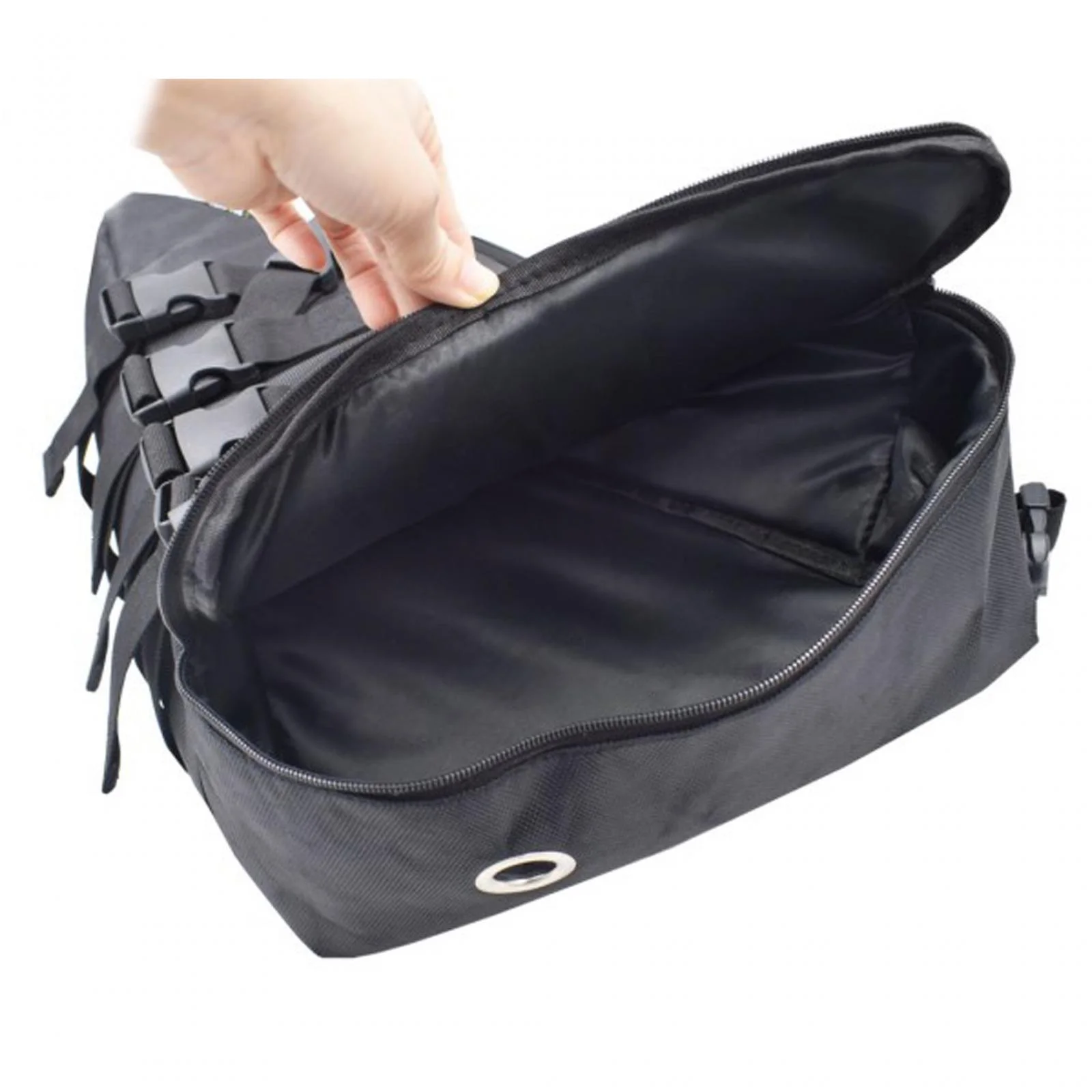 Bike Cycling Bags,Bike Frame Bag Large Capacity,Bike Triangle Beam Bag Cycling Parts,Bike Carrying Bags Wear Resistant Cycling Access,Universal Bike Frame Front Bag Handlebar