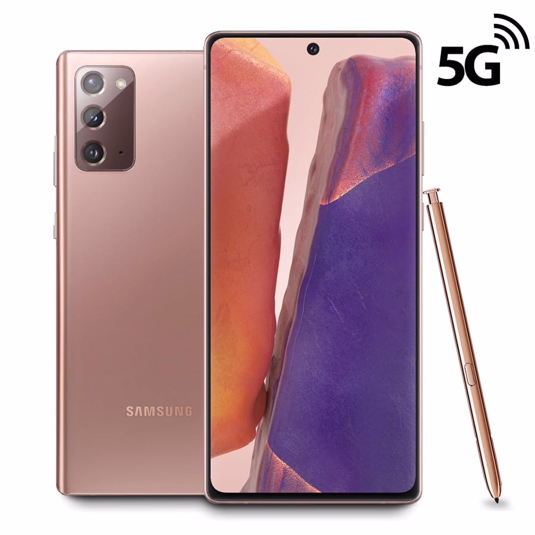 Pre-Owned SAMSUNG Galaxy Note 20 Ultra 5G N986U 128GB, Bronze Unlocked Smartphone (Refurbished: Good)