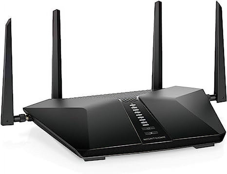 Open Box Netgear Nighthawk AX6 6-Stream AX4300 WiFi 6 Router RAX45-100NAS - BLACK