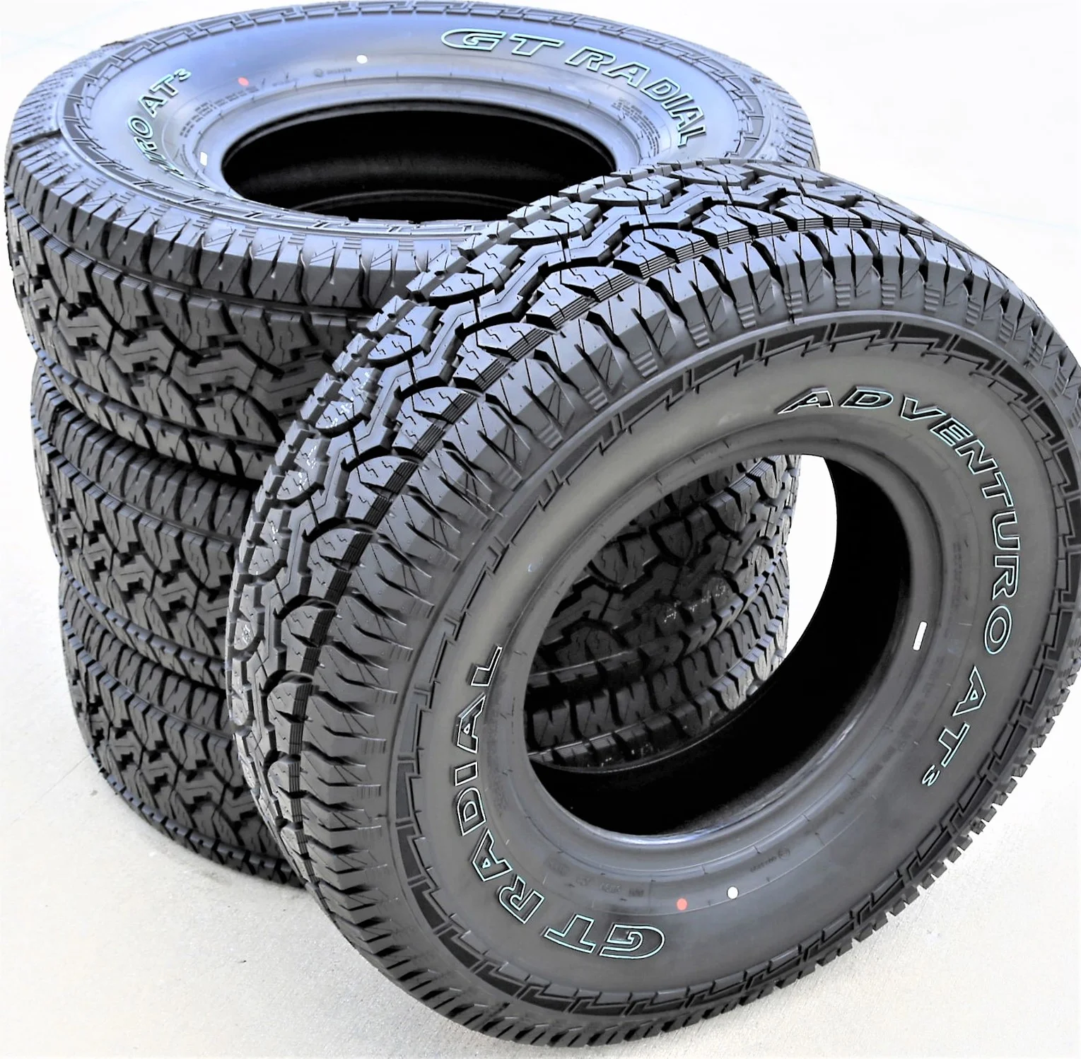 Pair of 2 (TWO) GT Radial Adventuro AT3 LT 245/75R17 121/118S E (10 Ply) A/T All Terrain Tires