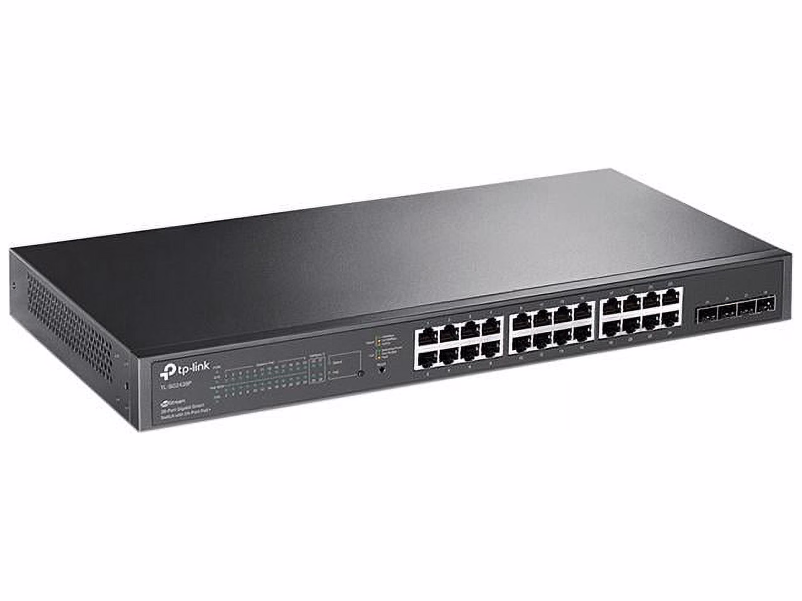 TP-Link JetStream 28-Port Gigabit Smart Switch with 24-Port PoE+ (TL-SG2428P)