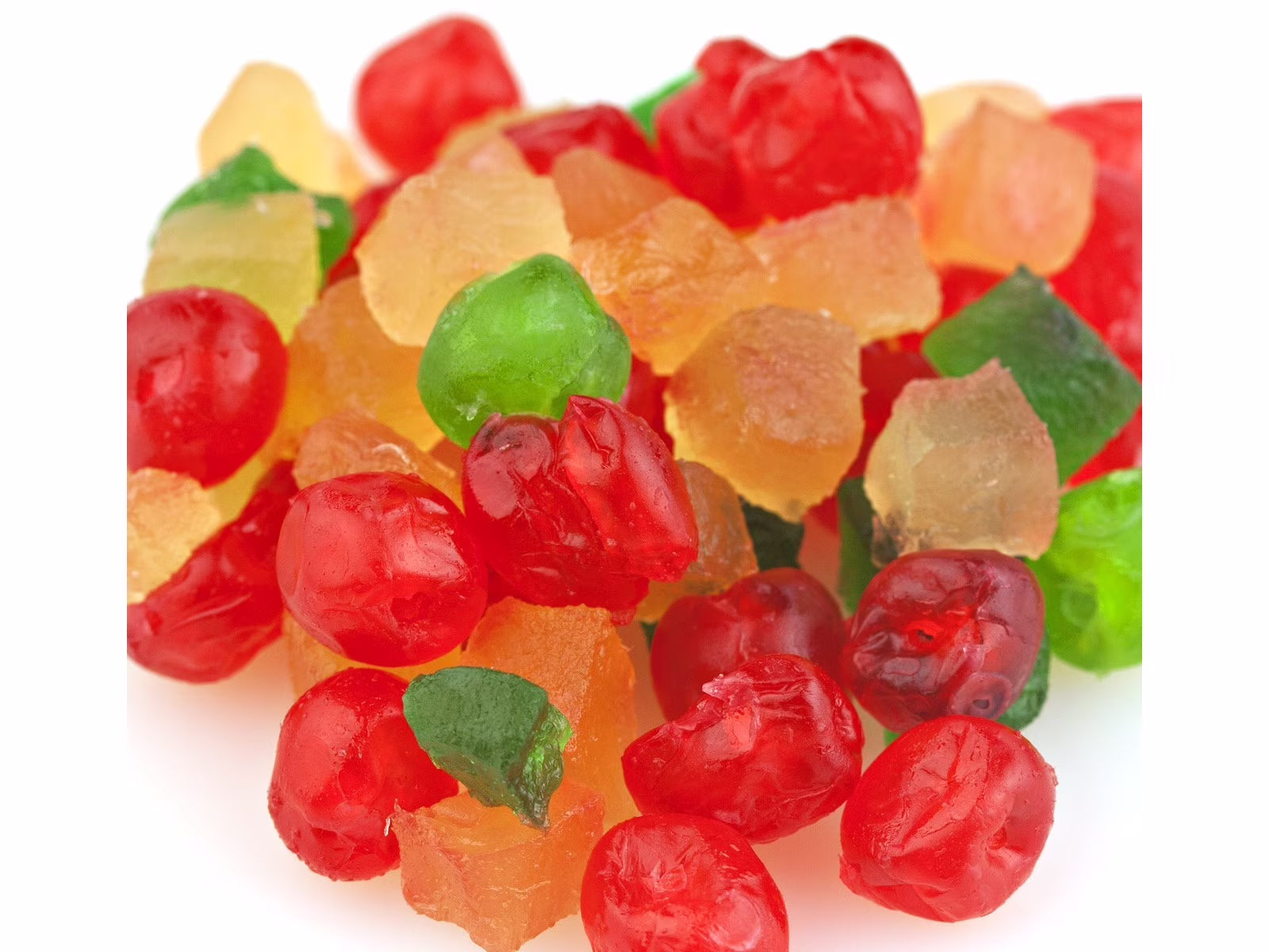 Paradise Cherry Pineapple Fruit Mix Candied Fruit Glaze 1 pound