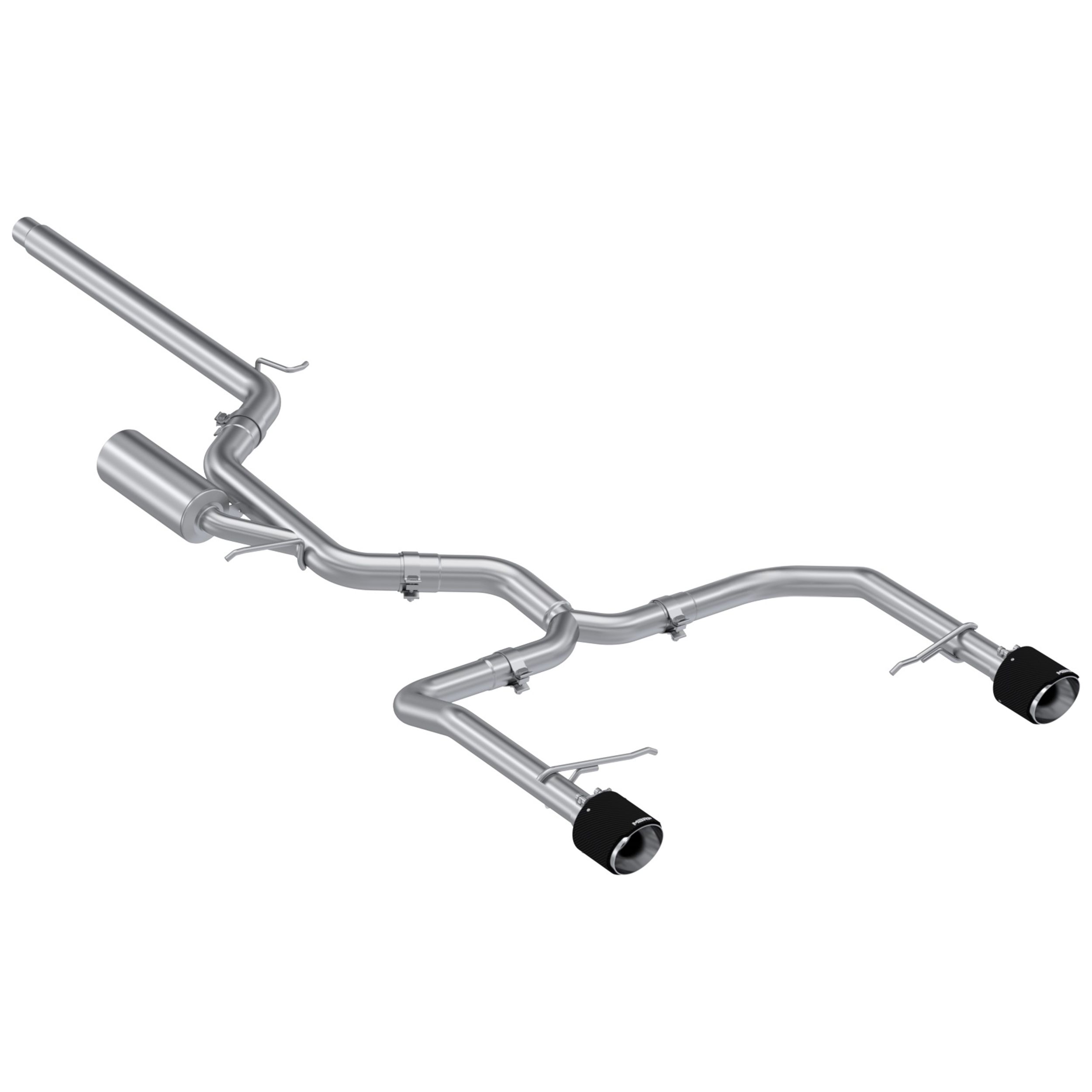 Mbrp Exhaust S46153cf Armor Pro Cat Back Exhaust System Fits 22 23 Jetta