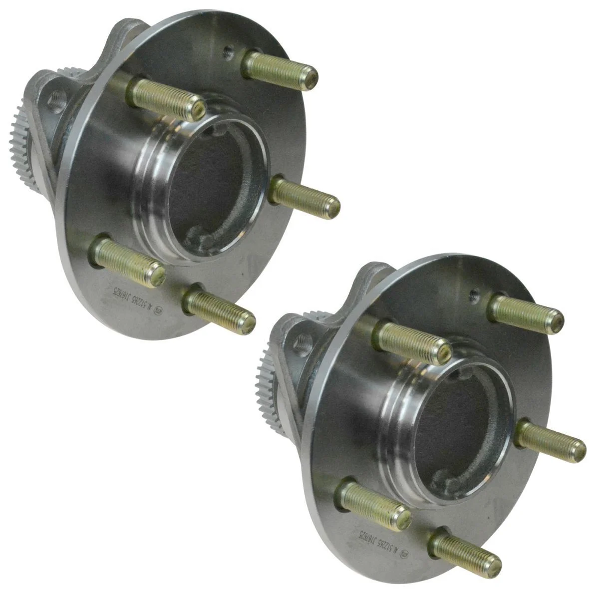 Teledu Wheel Bearing Hub Assembly Rear Pair For Hyundai Sonata Kia Magentis Optima ABS