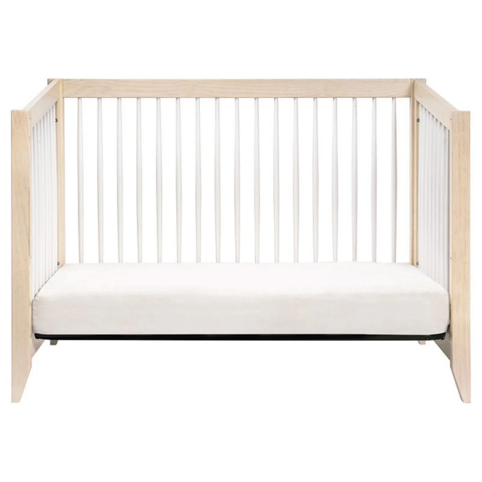 Sprout 4-in-1 Convertible Crib & Toddler Bed Conversion Kit Washed Natural/White