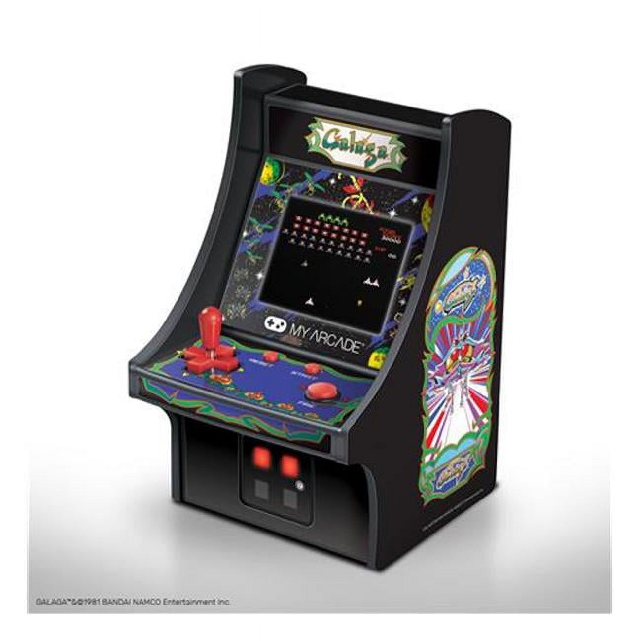 DreamGear 6 in. Collectible Retro Galaga Micro Player