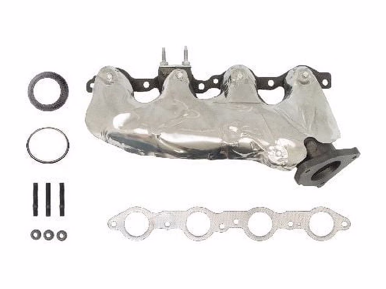 Left Exhaust Manifold - Compatible with 2002 - 2006 Chevy Avalanche 1500 5.3L V8 2003 2004 2005