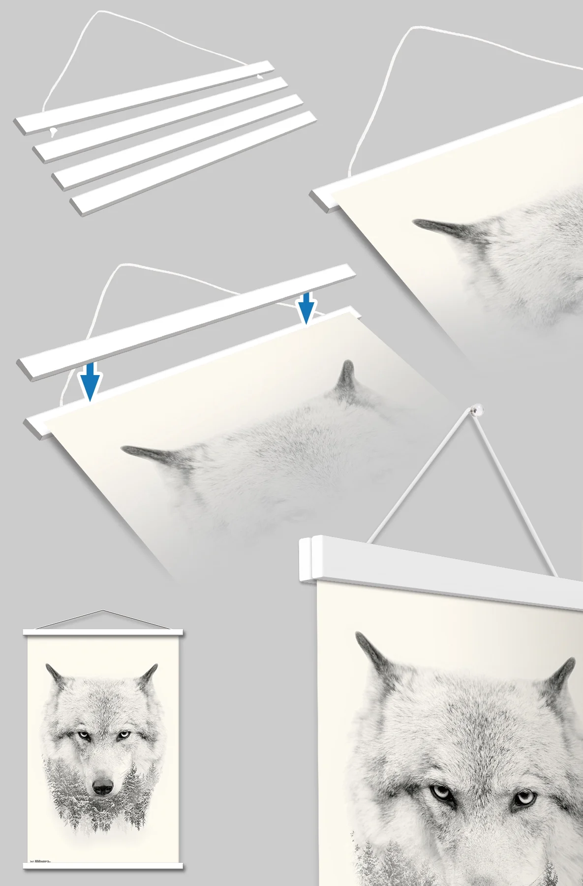 The Super Mario Bros. Movie - Brooklyn Key Art Wall Poster with Magnetic Frame, 22.375