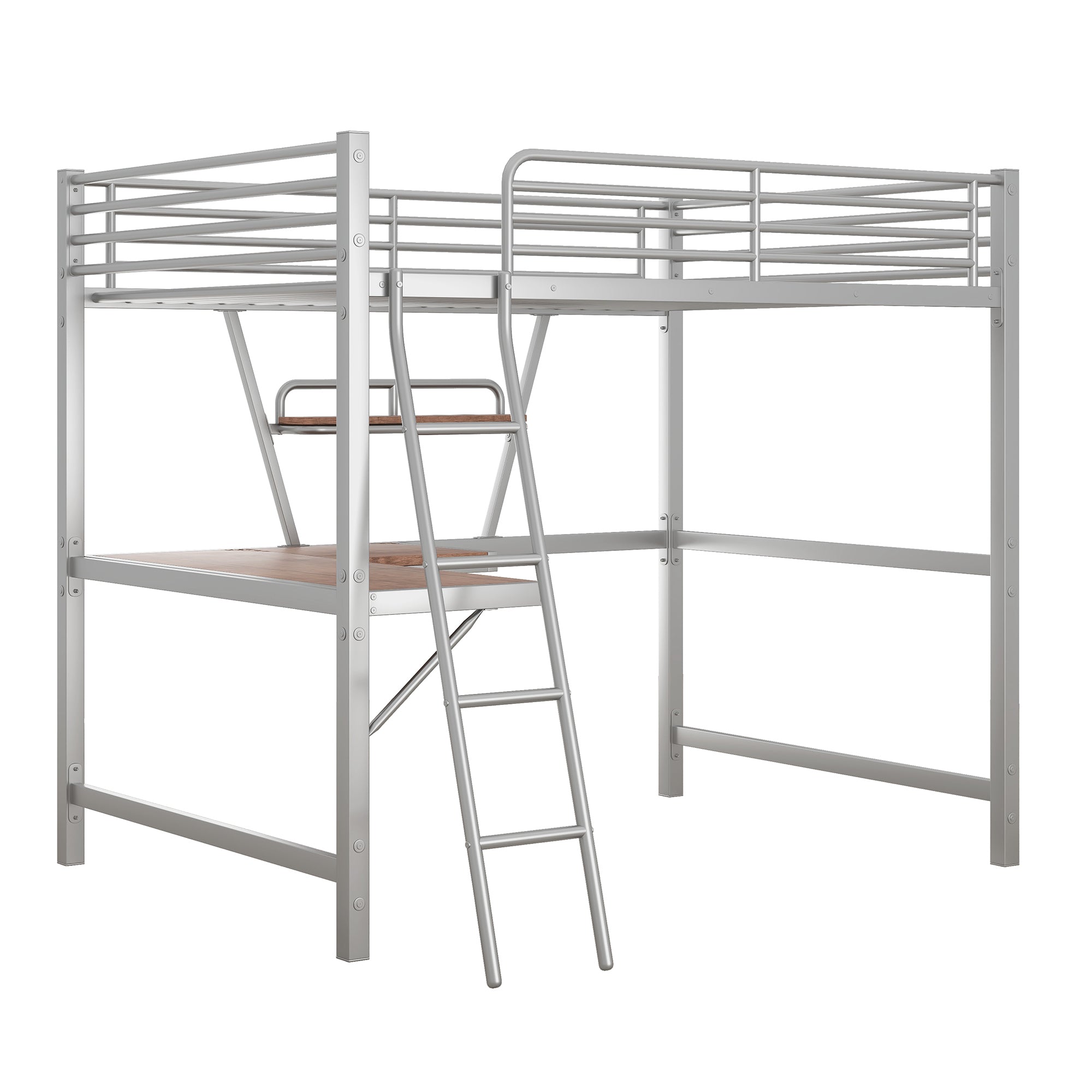 Silver Sky Loft Bed
