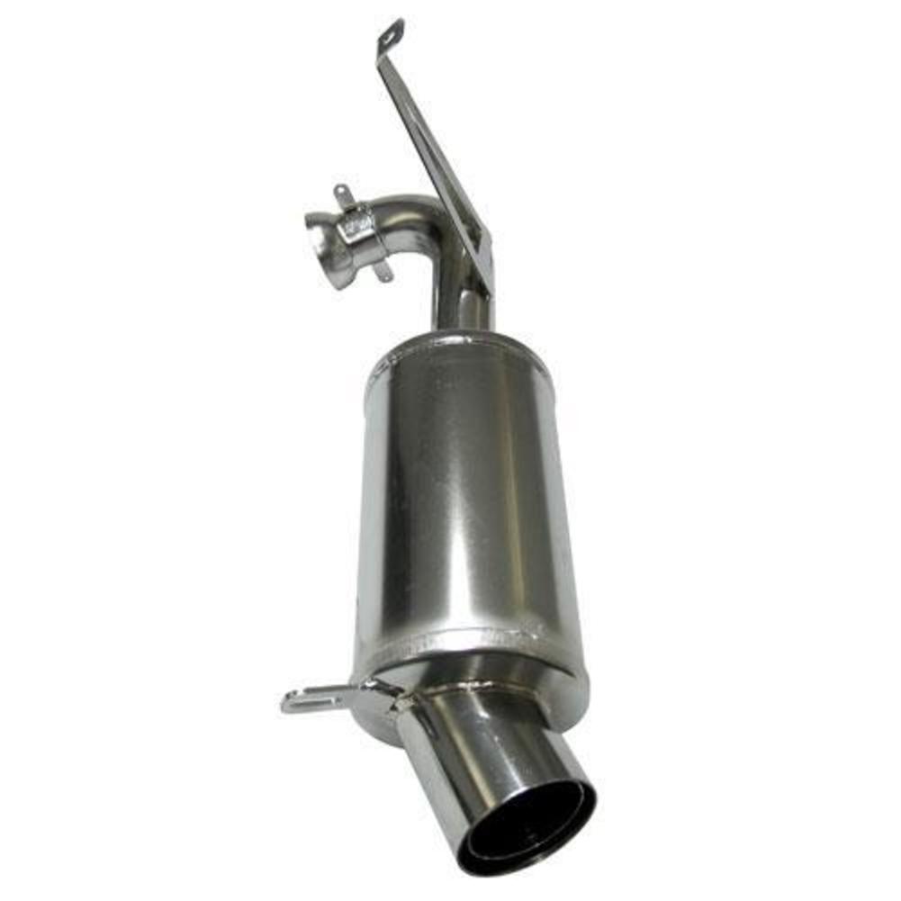 Koronis Parts Inc 331-205 Rumble Pack Single Canister Silencer (Polished)