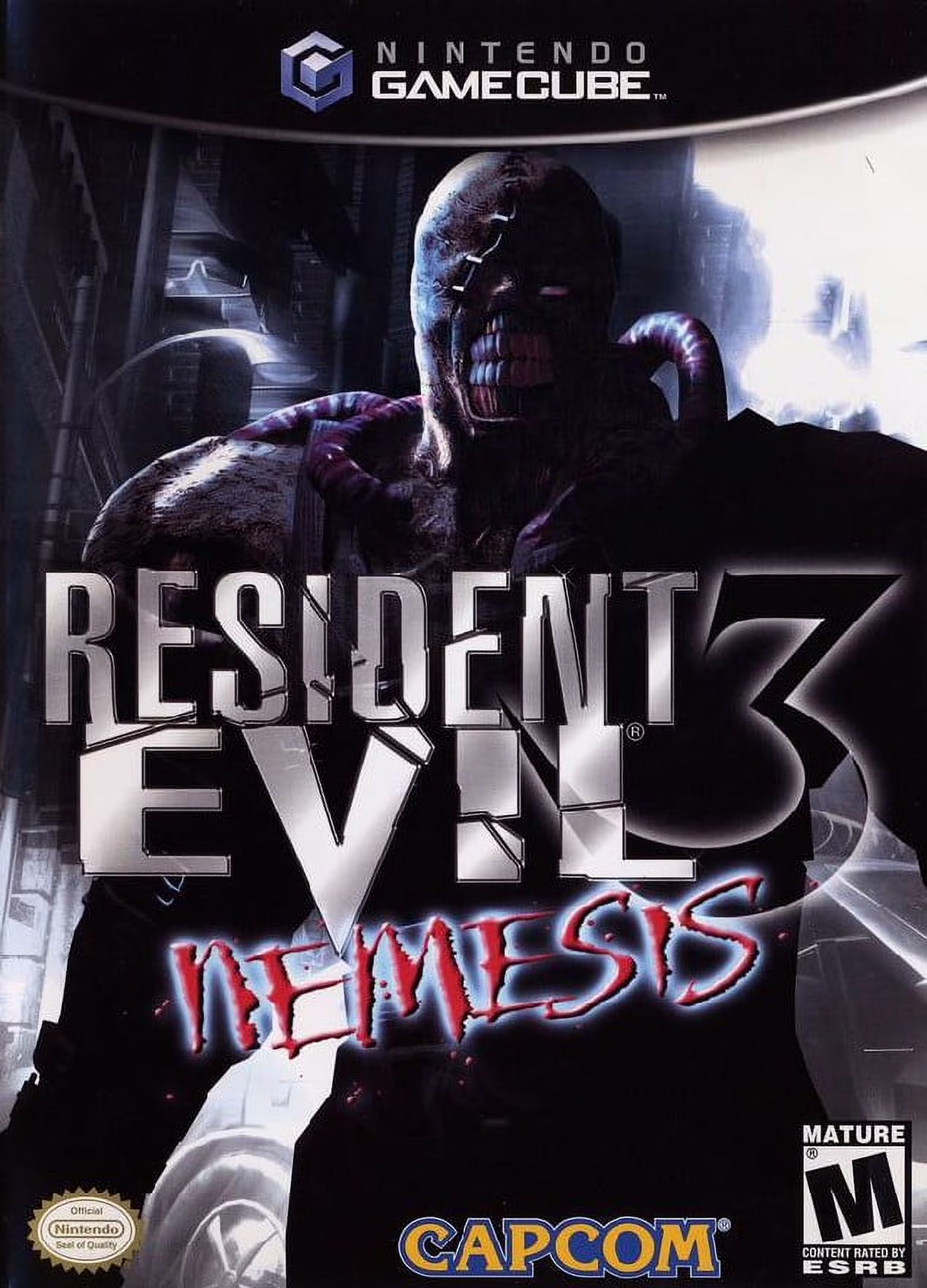 Restored Resident Evil 3 Nemesis (Nintendo GameCube, 2003) Shooter Game (Refurbished)