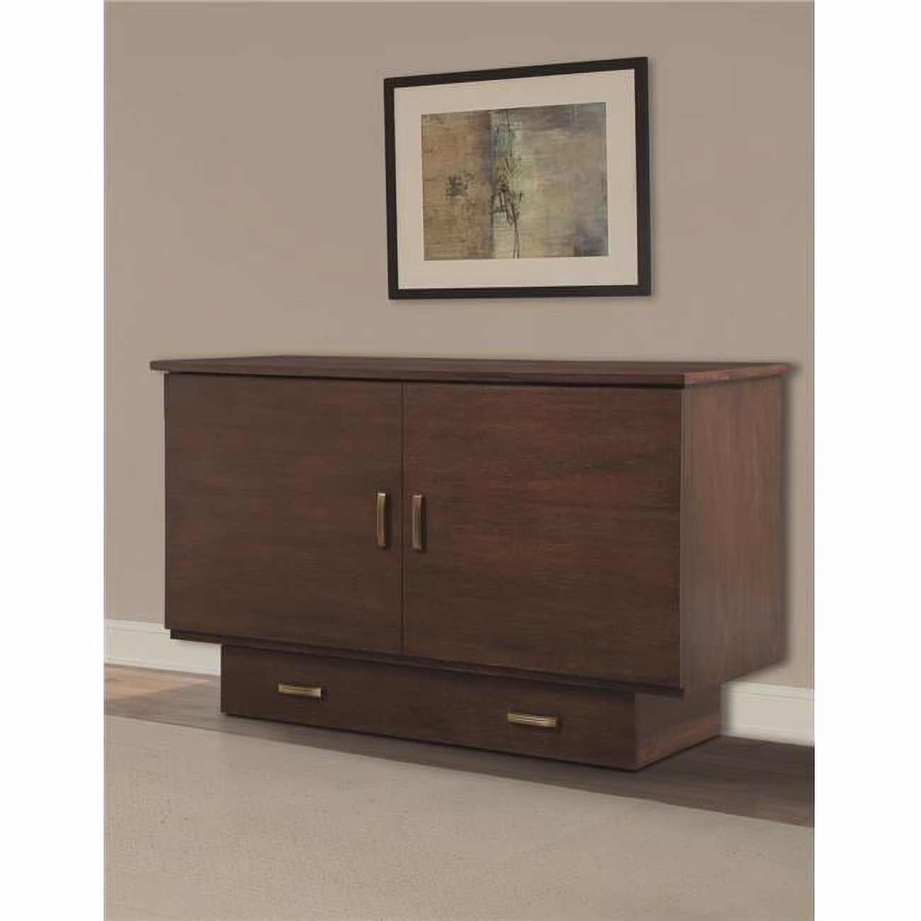 Creden-ZzZ  Pekoe Coffee Cabinet Bed, Full Size