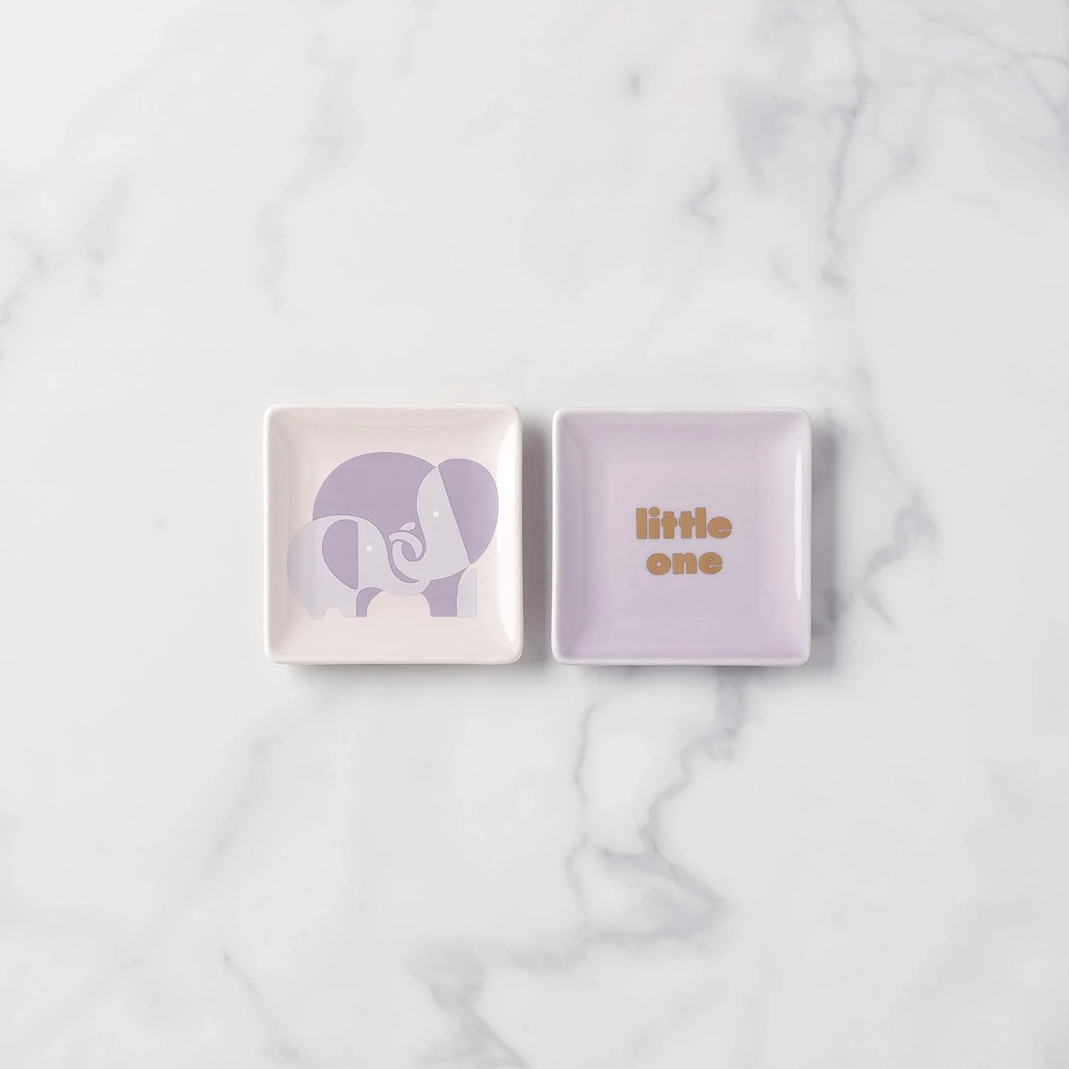 Kate Spade New York Dishes Sweet Talk Little One Set of 2 Trinket Dishes