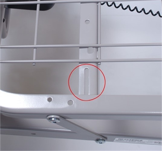 Lumex Patriot Full-Electric Bed with 1633- Rolled Foam Mattress and FDA Full Rails, US0468-RFPKG