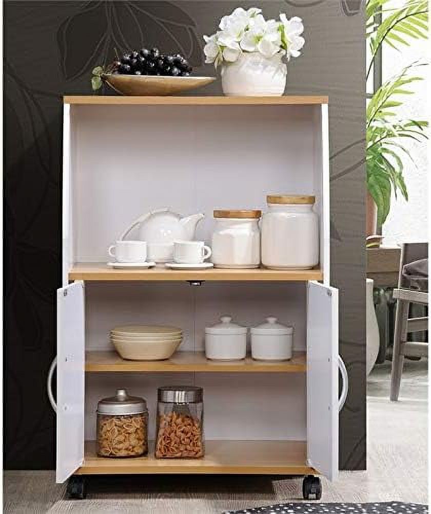 Microwave Kitchen Cart