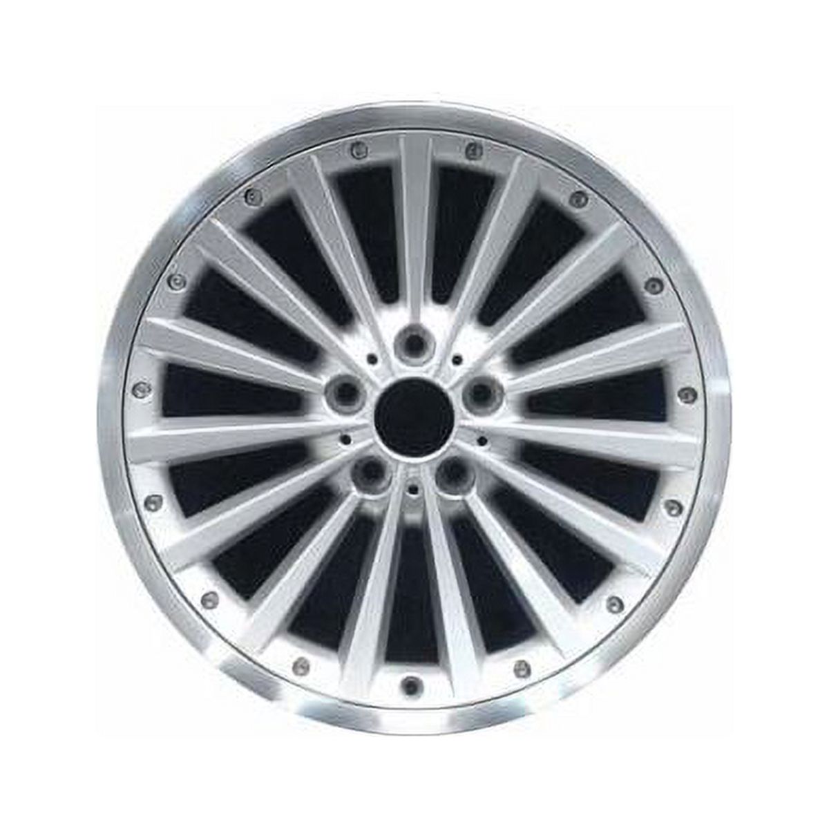 BMW 323i 2006 - 2012 MACHINED LIP SILVER Factory OEM Wheel Rim (Not Replicas)