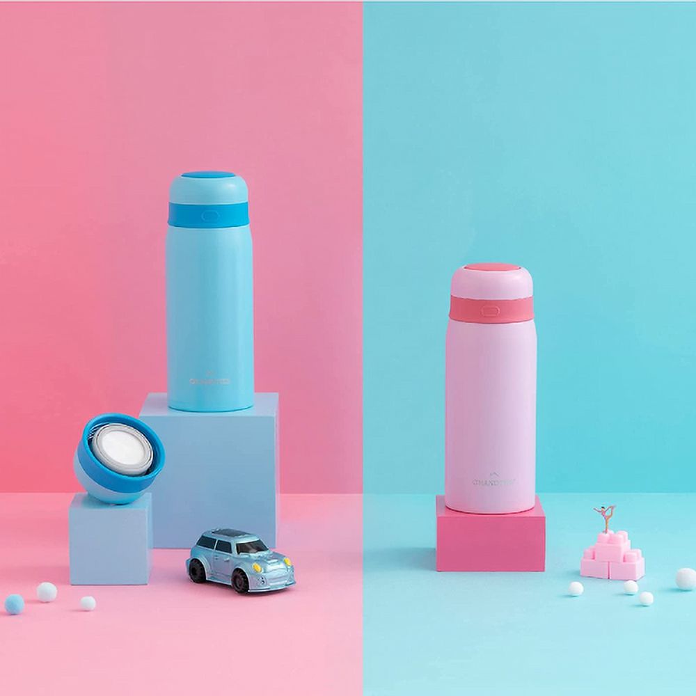 GrandTies Kids Insulated Water Bottle - Pink