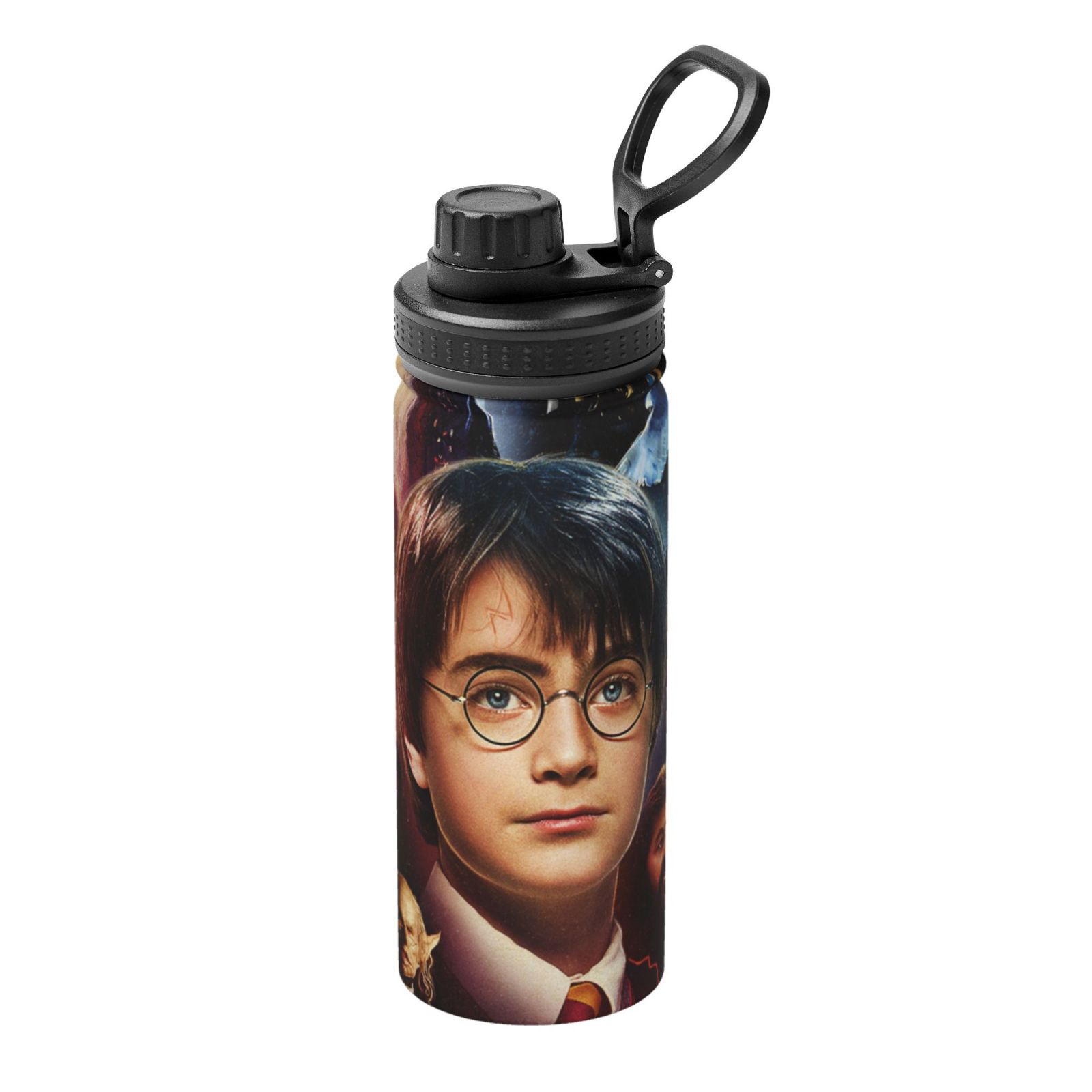 Harry Potter Sports Insulated Water Bottles Kettle Stainless Steel Portable Cup18OZ For Travel Gym School