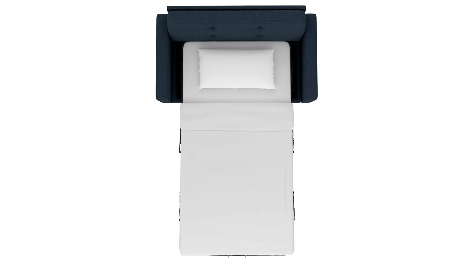 Signature Sleep Devon Twin Sofa Bed, Blue