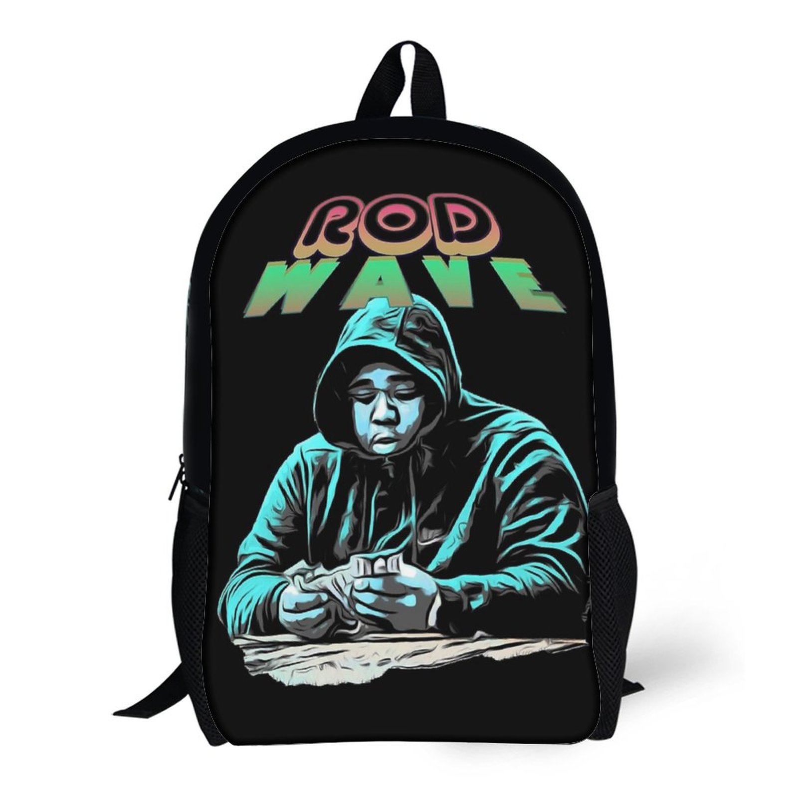 Rod Wave Backpacks Basic Shoulder Daypack Bookbag Satchel Knapsack Rucksack For School Office Travel