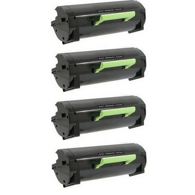 PrinterDash Compatible Replacement for MS-321/MS-421/MS-521/MS-621/MS-622/MX-321/MX-421/MX-521/MX-522/MX-622 Series High Yield Toner Cartridge (4/PK-15000 Page Yield) (56F1H00_4PK)