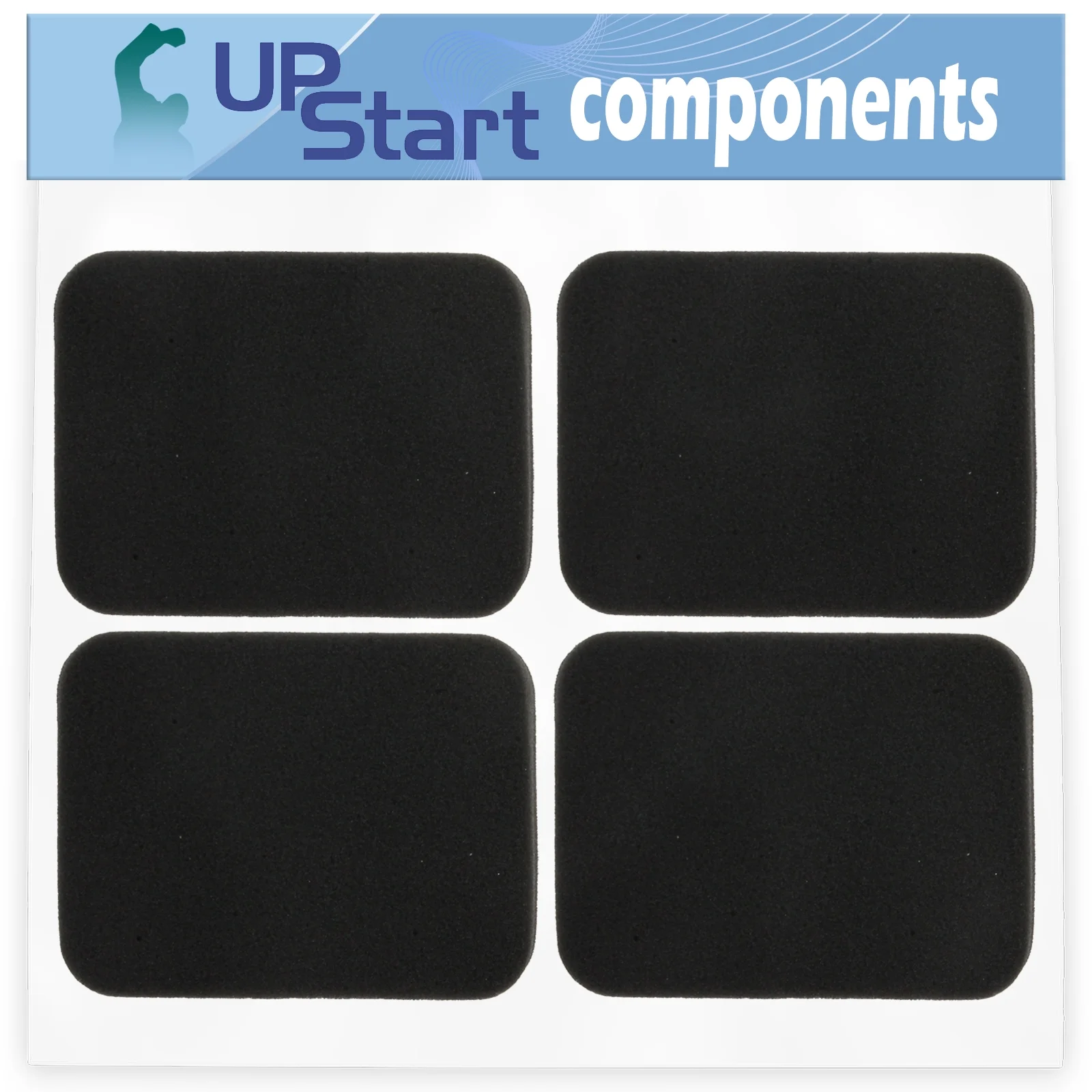 4-Pack 502844401 Air Filter Replacement for Husqvarna 150 BF (2008-10) Blower - Compatible with 5028444-01 Filter