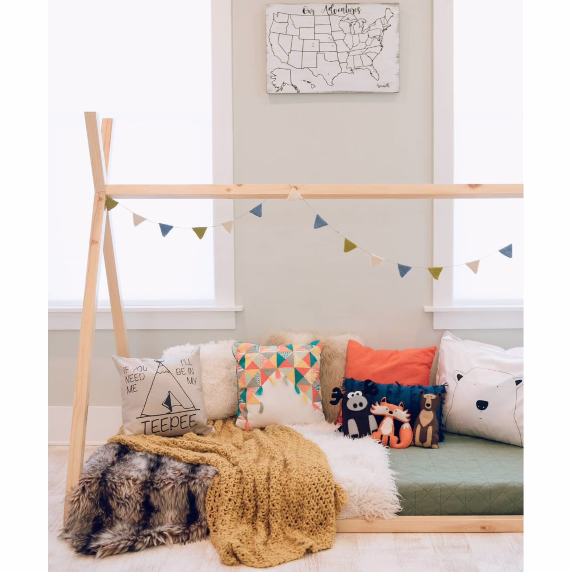 TeePee Montessori Bed