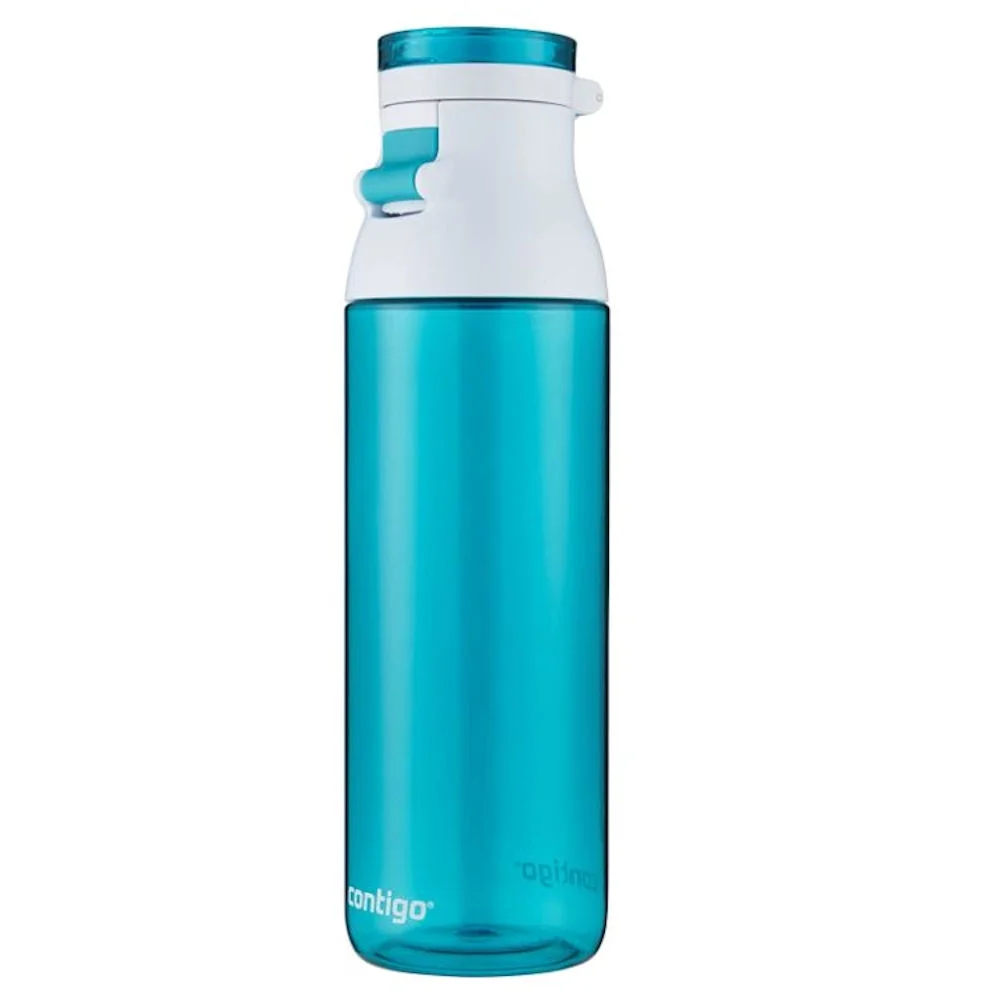 Contigo Jackson Water Bottles, 24oz, Vibrant Lilac/Turquoise Gem/Scuba, 3-Pack