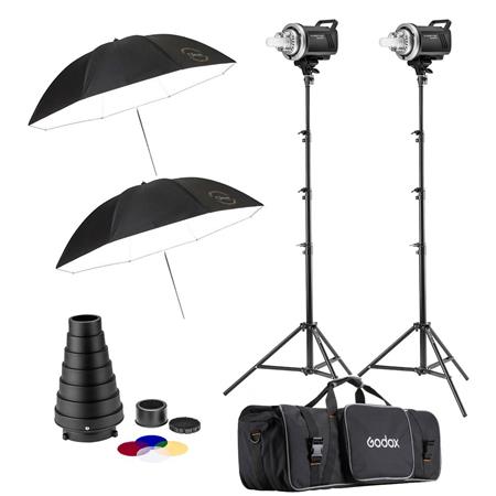 BLAZ 300 R2 Studio 2-Monolight Kit, Bundle with 2x Glow 40