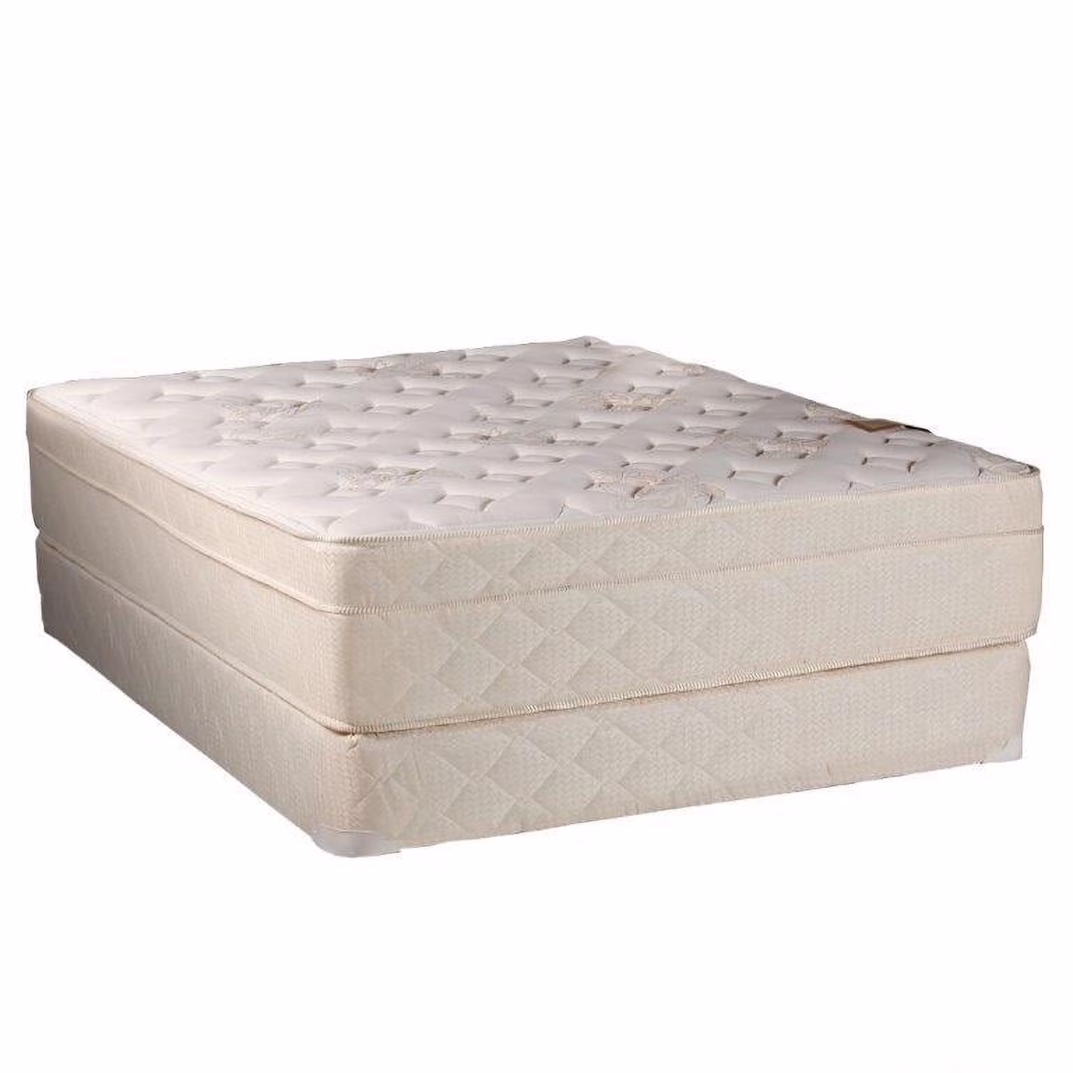 DS USA Beverly Hills Firm Pillowtop Foam Encased Queen Size Mattress Set with Bed Frame Included - Orthopedic Type, Longlasting Comfort by Dream Solutions USA