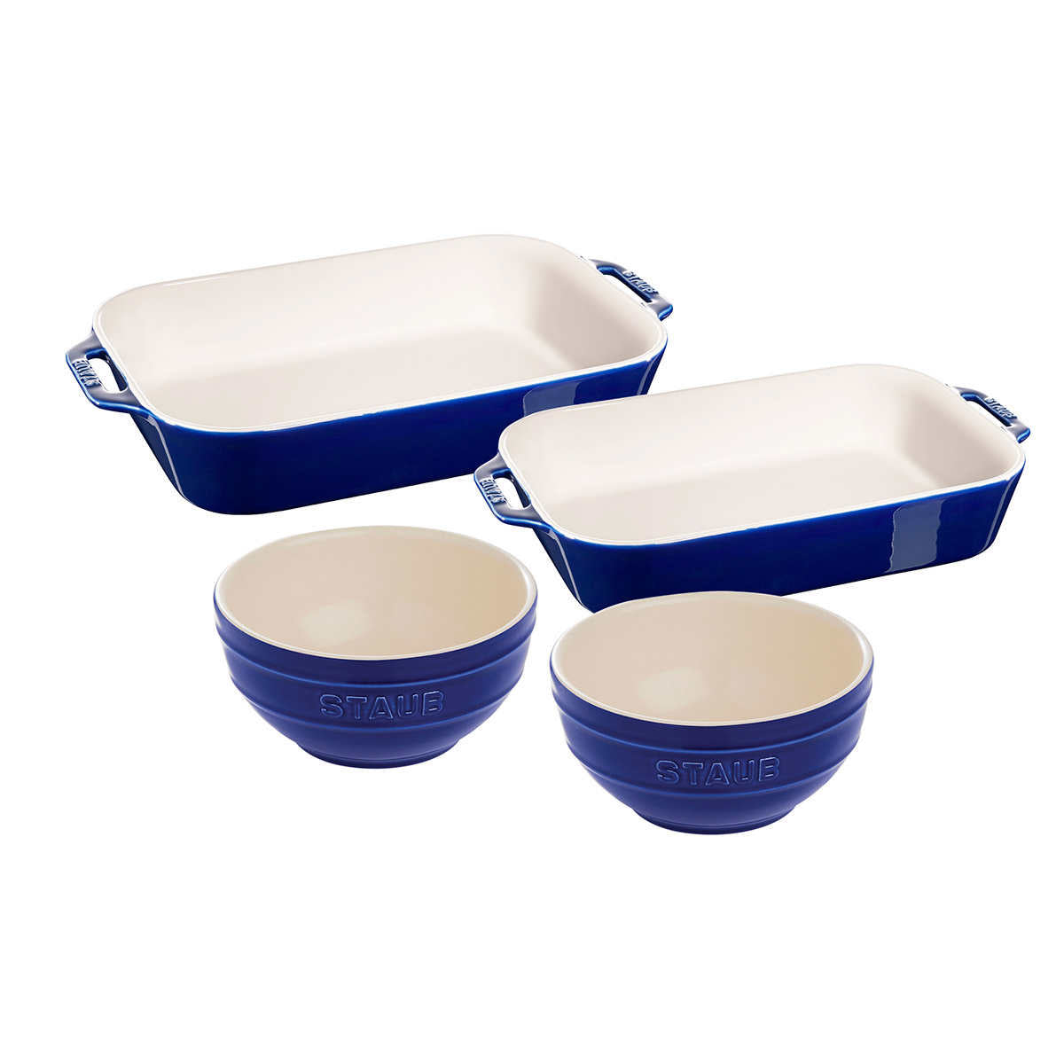 Staub Ceramic 4-piece Baker's Set