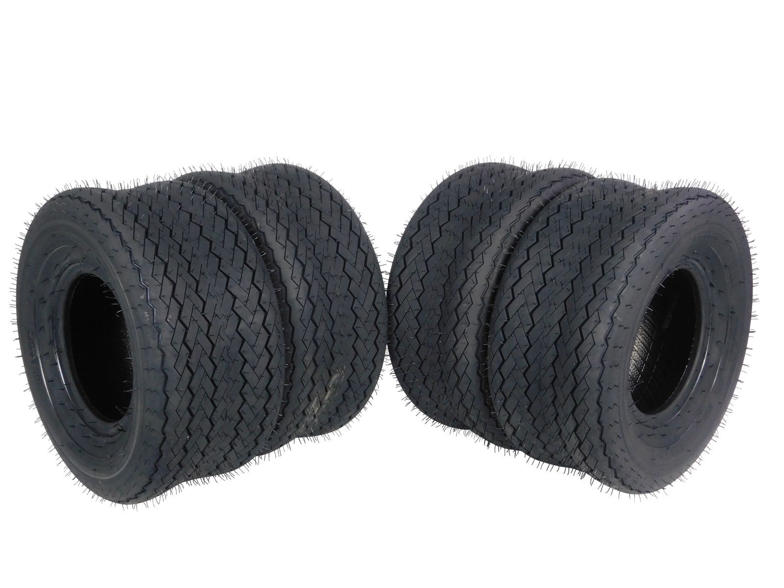 MASSFX 18x8.5-8 Golf Cart, Turf, Lawn & Garden Tire 4 Ply with 6mm Tread Depth 18x8.5x8 (4 Pack)