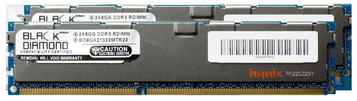 16GB 2X8GB Memory RAM for IBM Power 795 DDR3 RDIMM 240pin PC3-10600 1333MHz Black Diamond Memory Module Upgrade