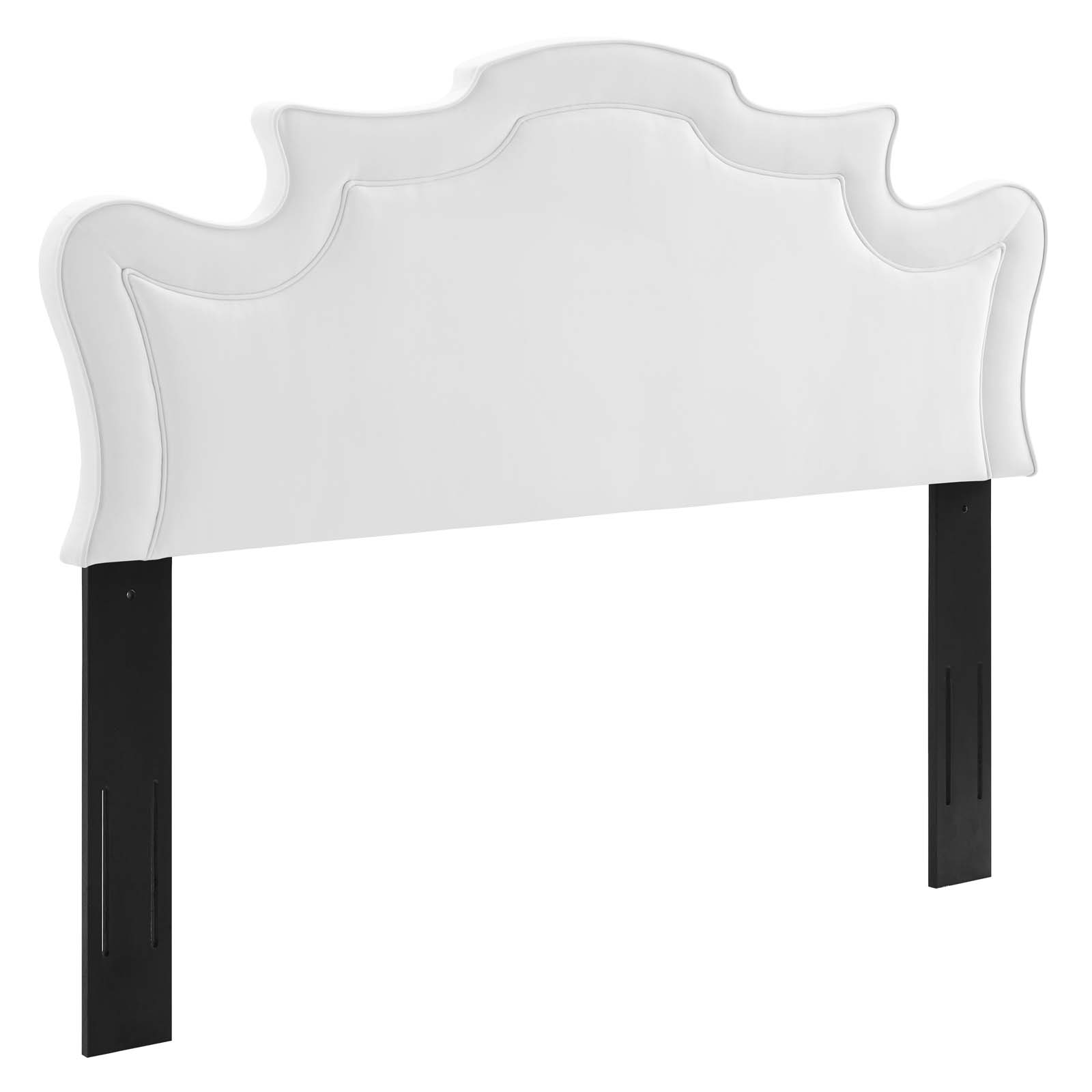 Modway Evangeline Performance Velvet King/California King Headboard in White