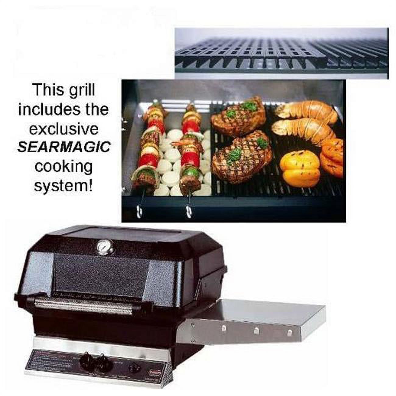 Modern Home Products JNR4DDNS JNR4DDNS MHP Natural Gas Grill Searmagic Grids
