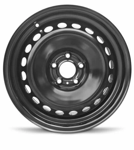 17 Inch Wheel for 2008-2019 Nissan Rouge 5 Lug Black Steel Rim