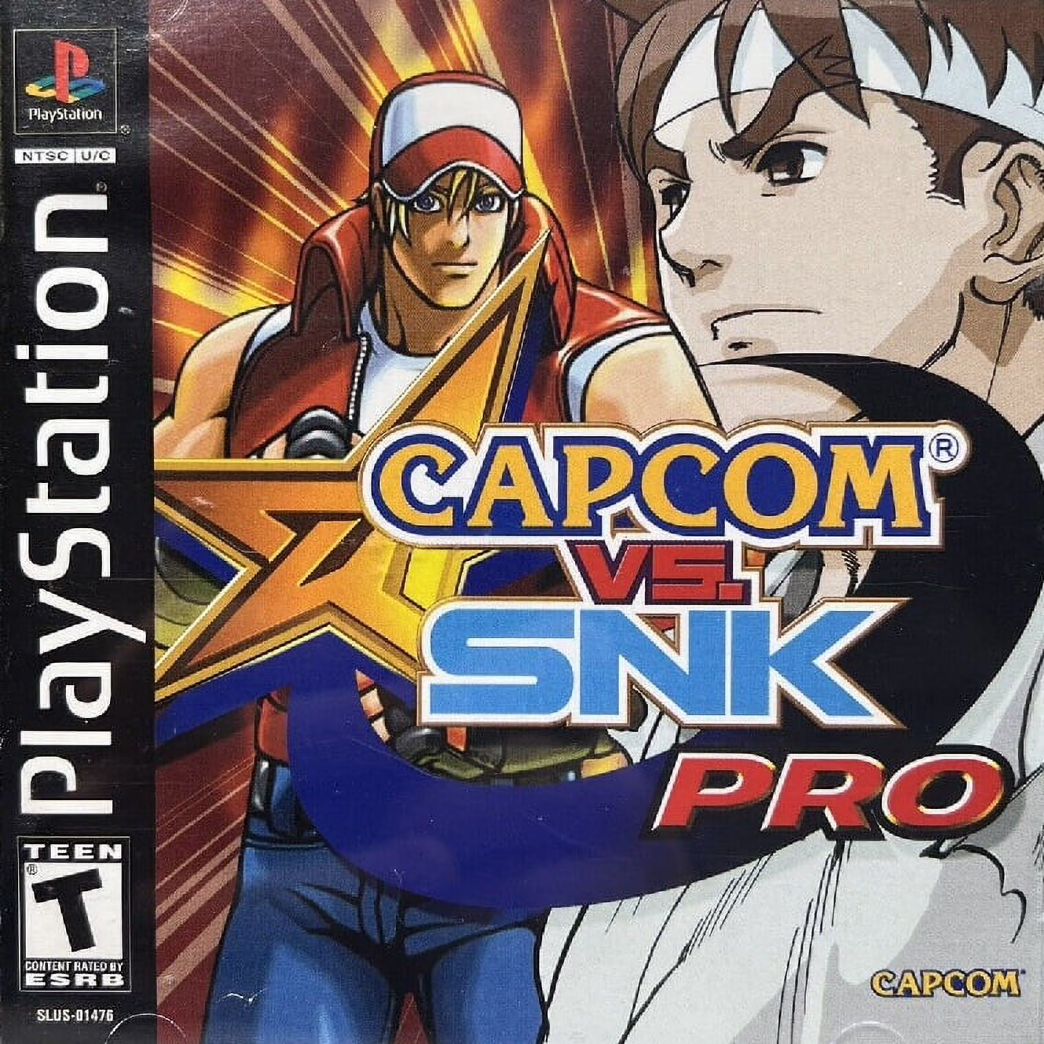 Restored Capcom vs. SNK Pro (Sony PlayStation 1, 2002) Fighting Game (Refurbished)