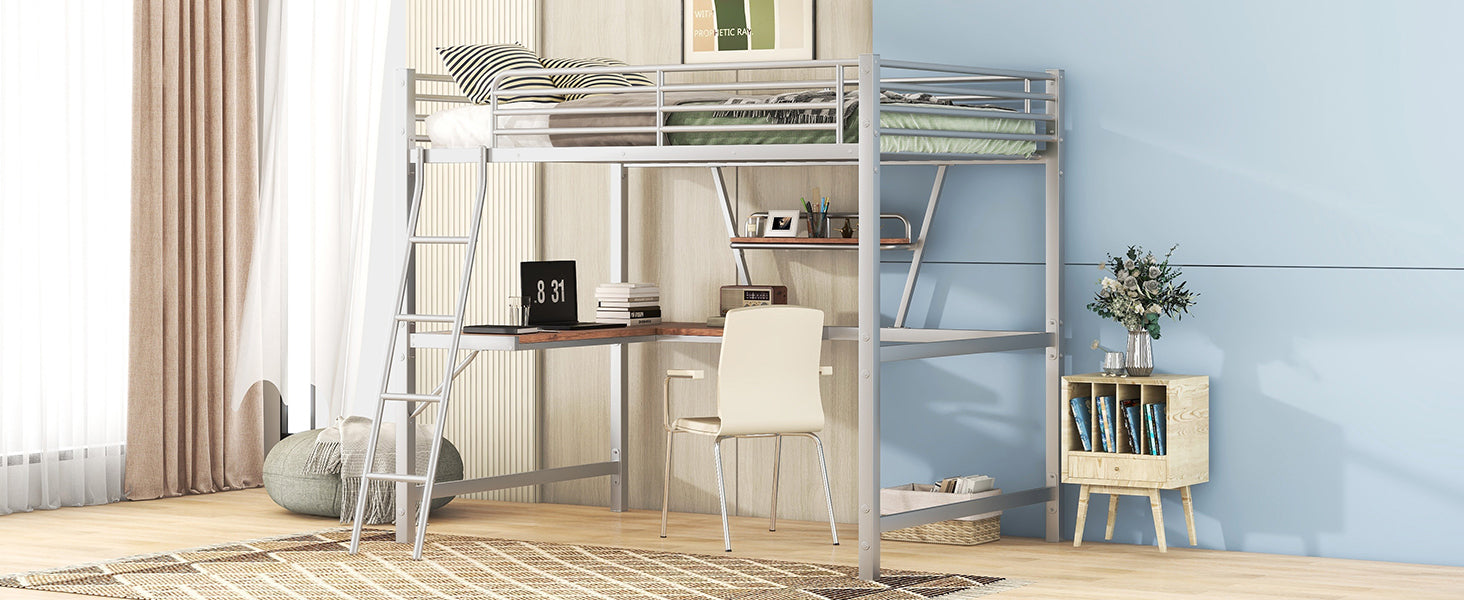 Silver Sky Loft Bed