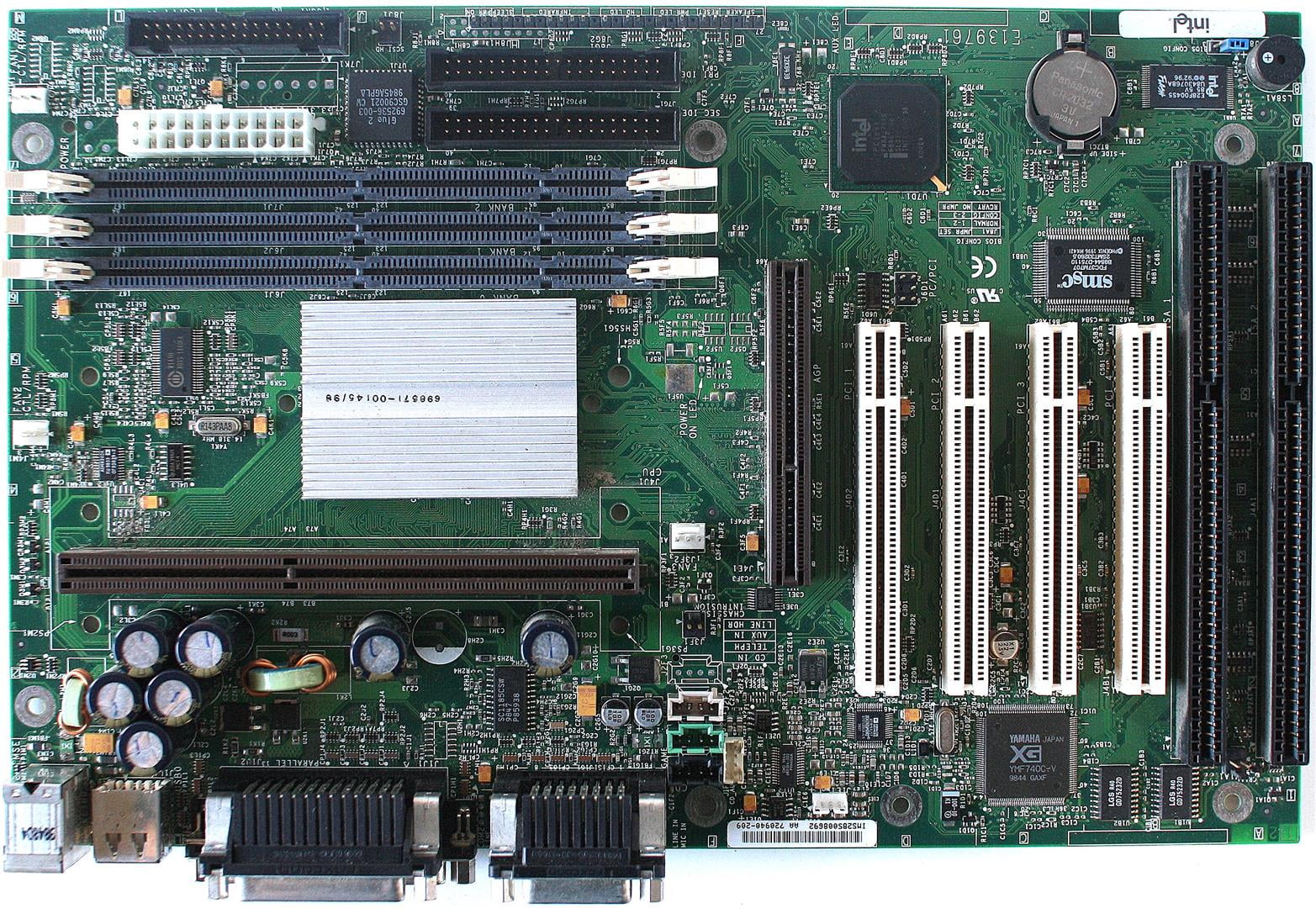 MB, Audio, slot 1, 3 sdram, 1 agp, 4 pci, 2 isa,  (13-m13)