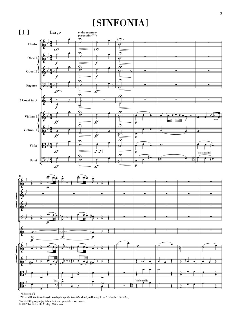 G. Henle Verlag L'isola Disabitata - Azione Teatrale HOB.XXVIII:9 Henle Complete Ed Hardcover by Haydn Edited by Thomas