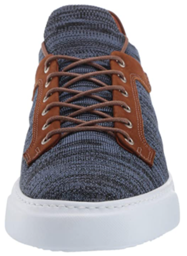 Brothers United Glendale Sz 12 M EU 45 Mens Sneakers Navy Lux Knit BUMK03-NKCOGO