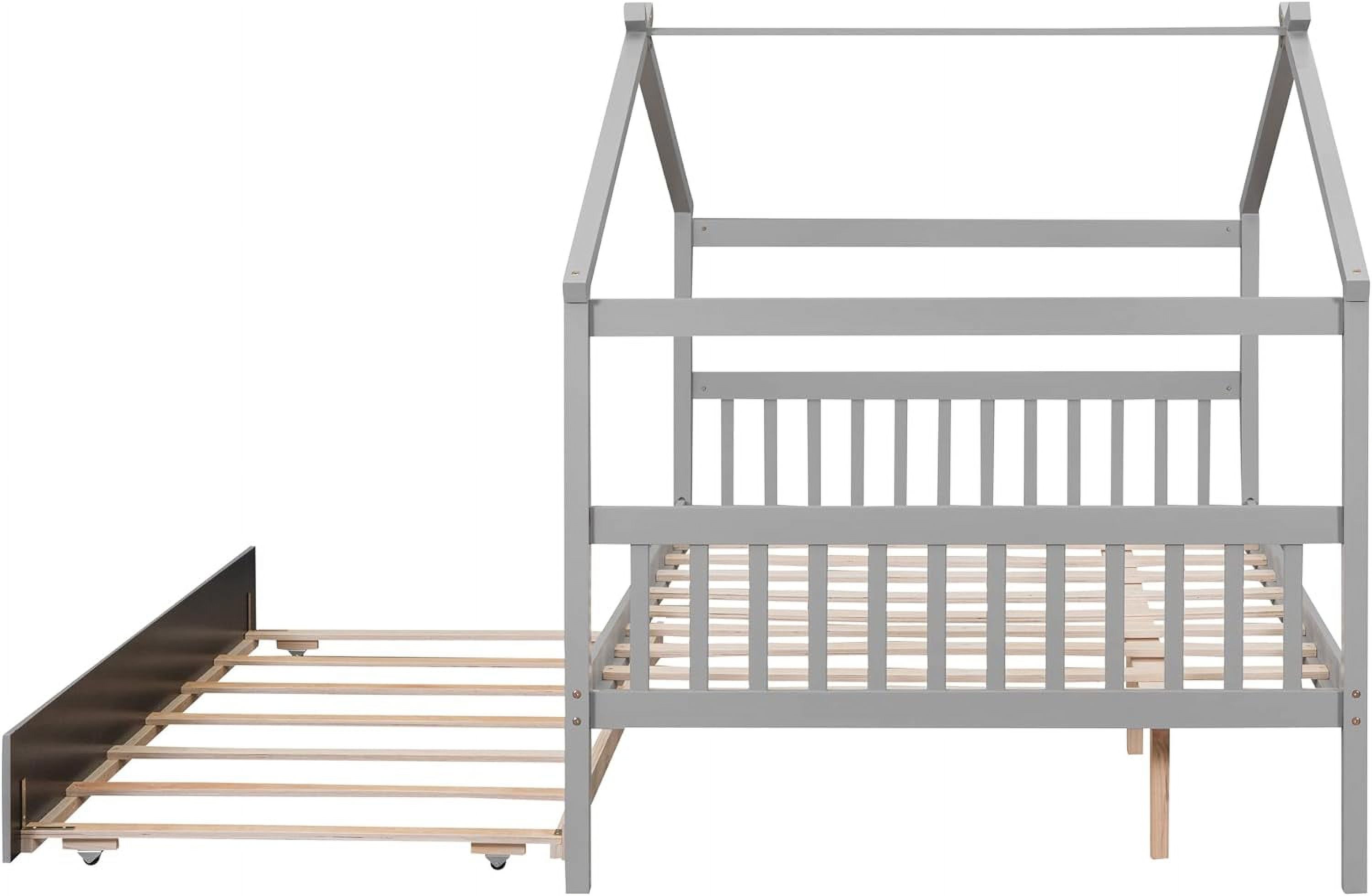 Full House Bed Frame With Trundle