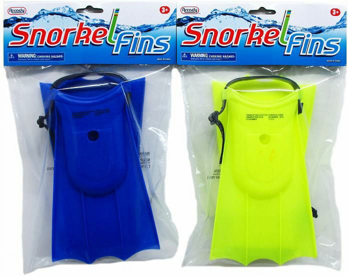 DDI  8'' Assorted Color Swimming Fins Play Set Case of 48