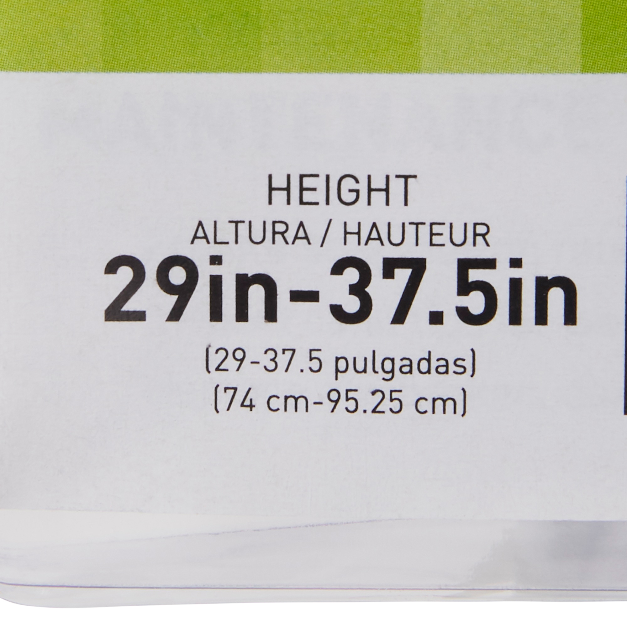 McKesson Chrome Steel Large Base Quad Cane, Adjustable Height 29