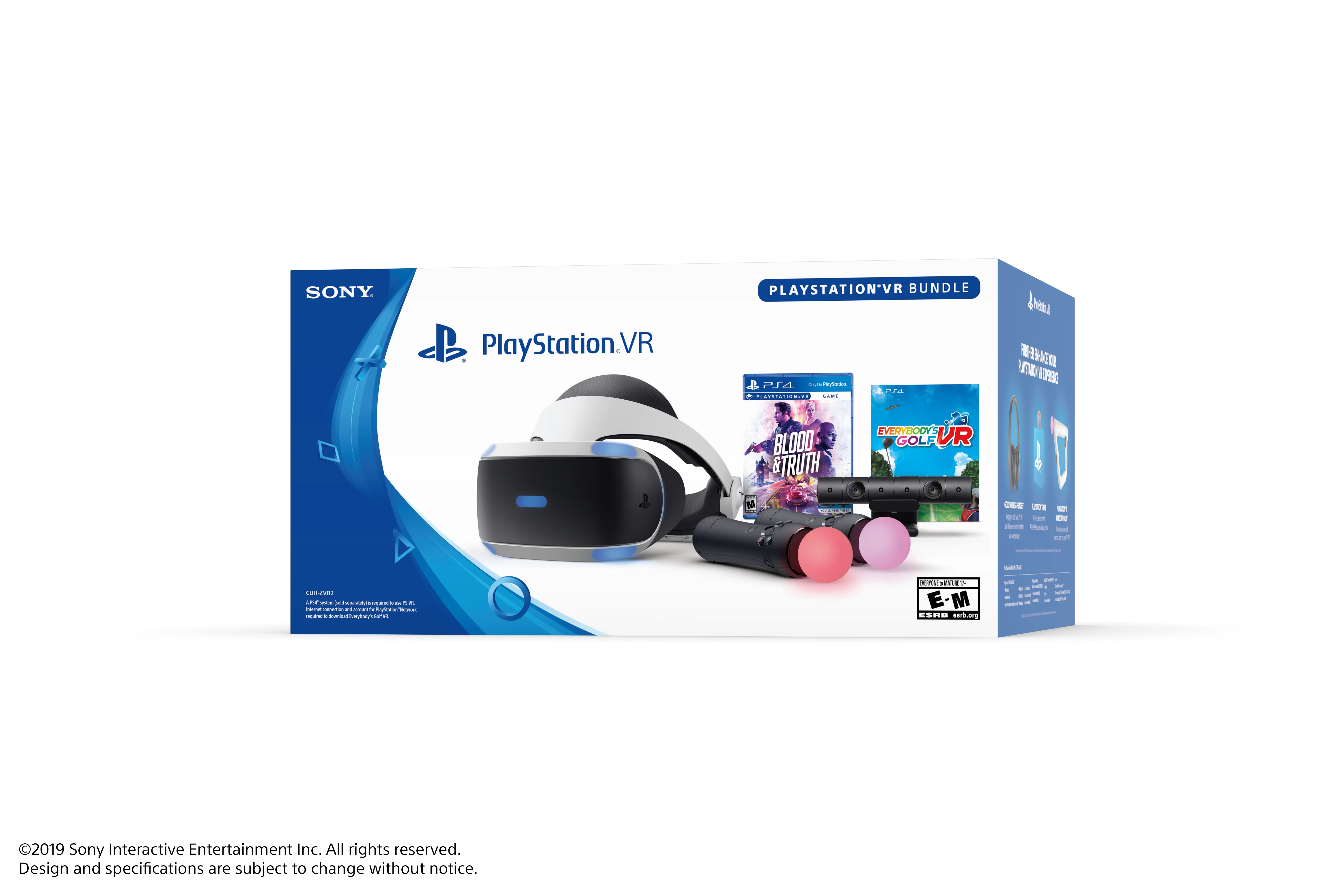 Sony PlayStation VR Blood & Truth and Everybody's Golf Bundle