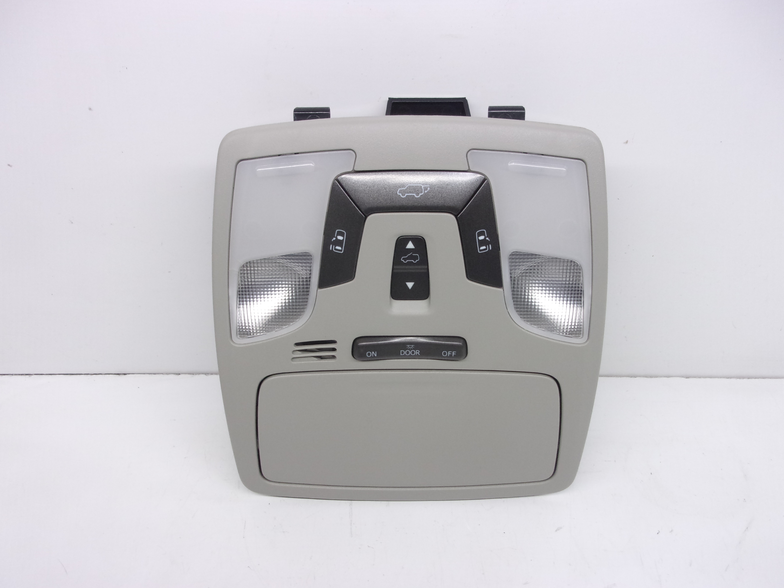 Pre-Owned 2015-2020 Toyota Sienna Gray Overhead Roof Center Console OEM (Good)