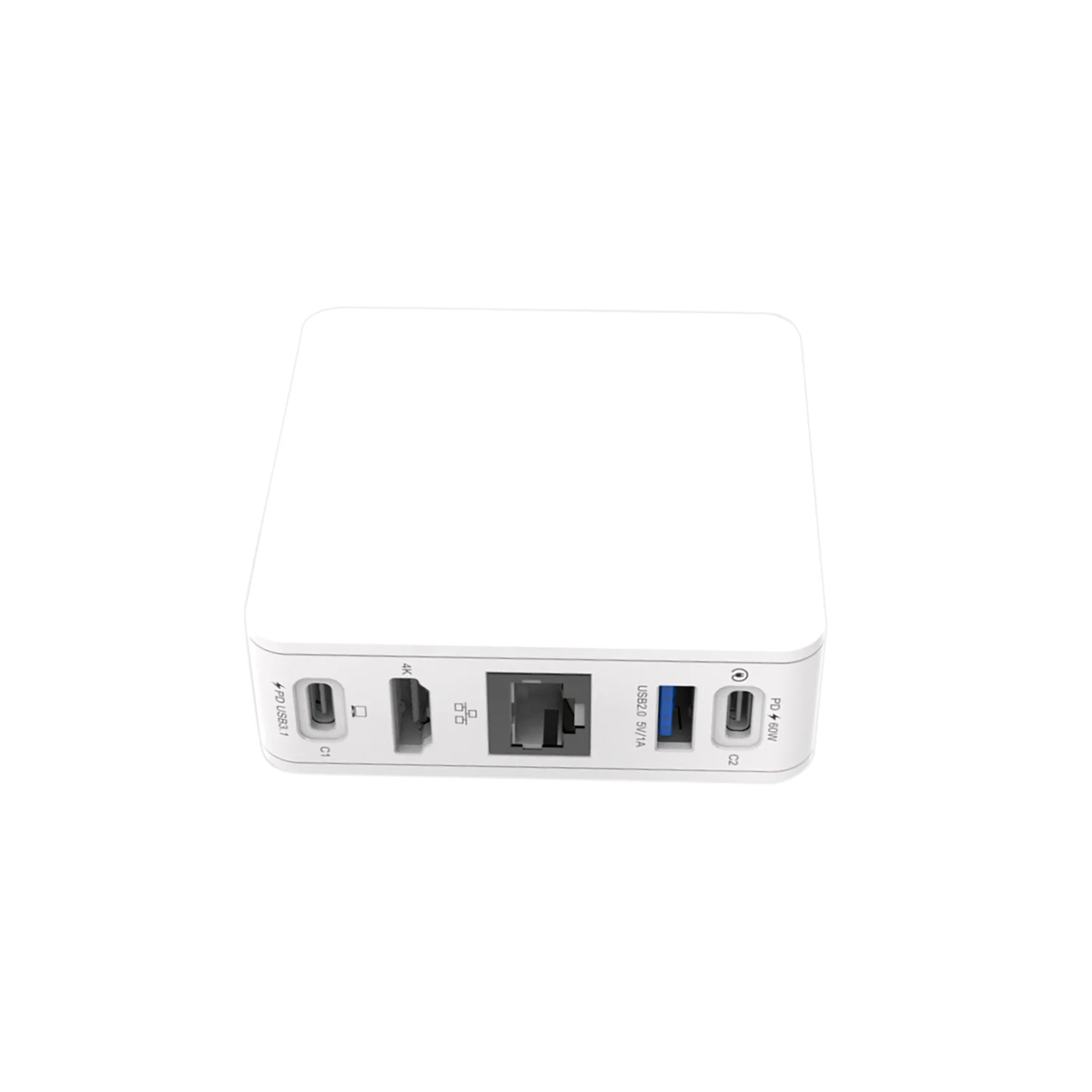 5 in1 65W Fast Charger Docking Station USB Type C HDMI RJ45 Adapter for Nintendo Switch for Laptops Smartphones