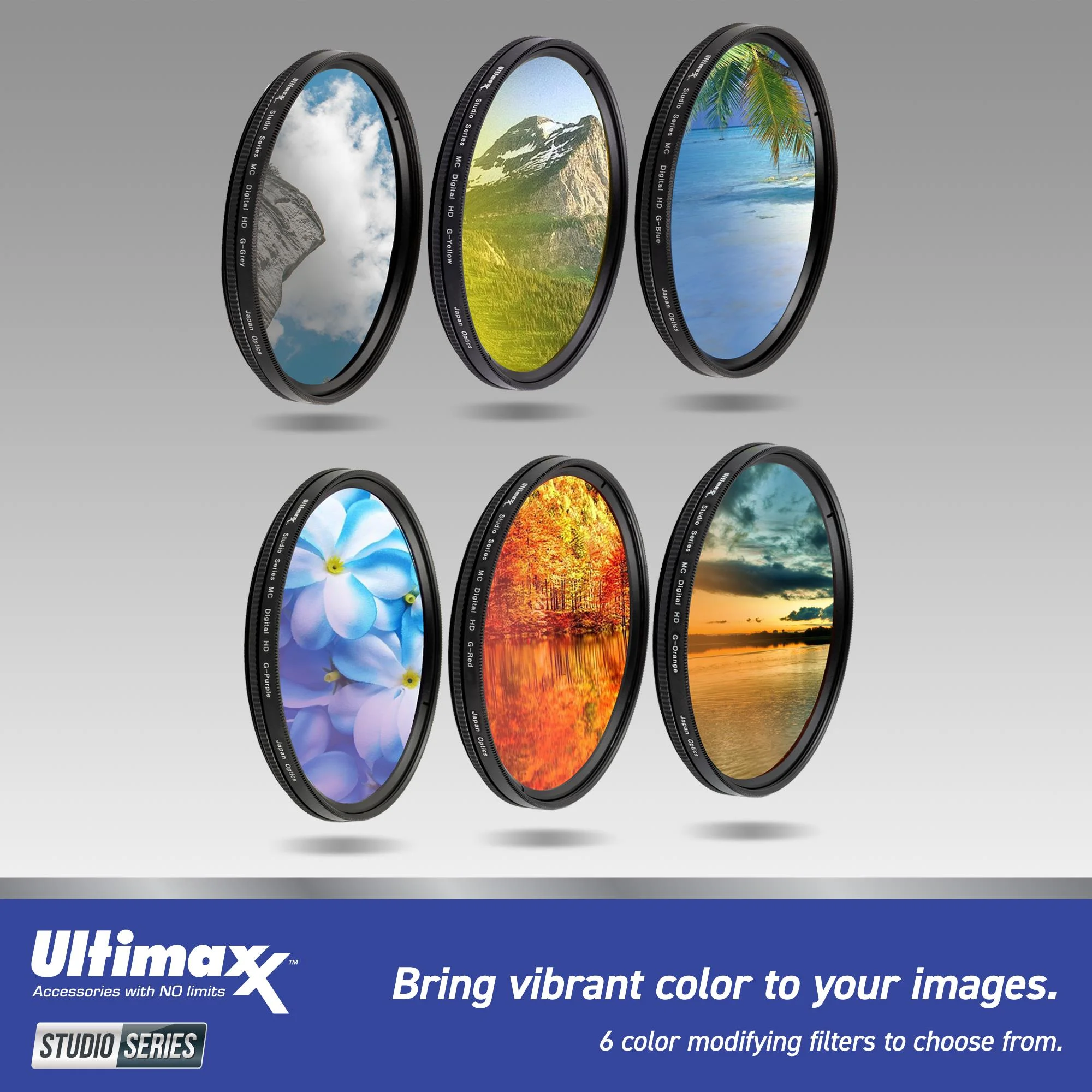 Ultimaxx Essential Sony FE 24-70mm f/4 OSS Lens Bundle - Includes: 6PC Gradual Color Filter Kit, 4PC Macro Close-Up Filter Kit, Protective UV Filter & Much More (20pc Bundle)