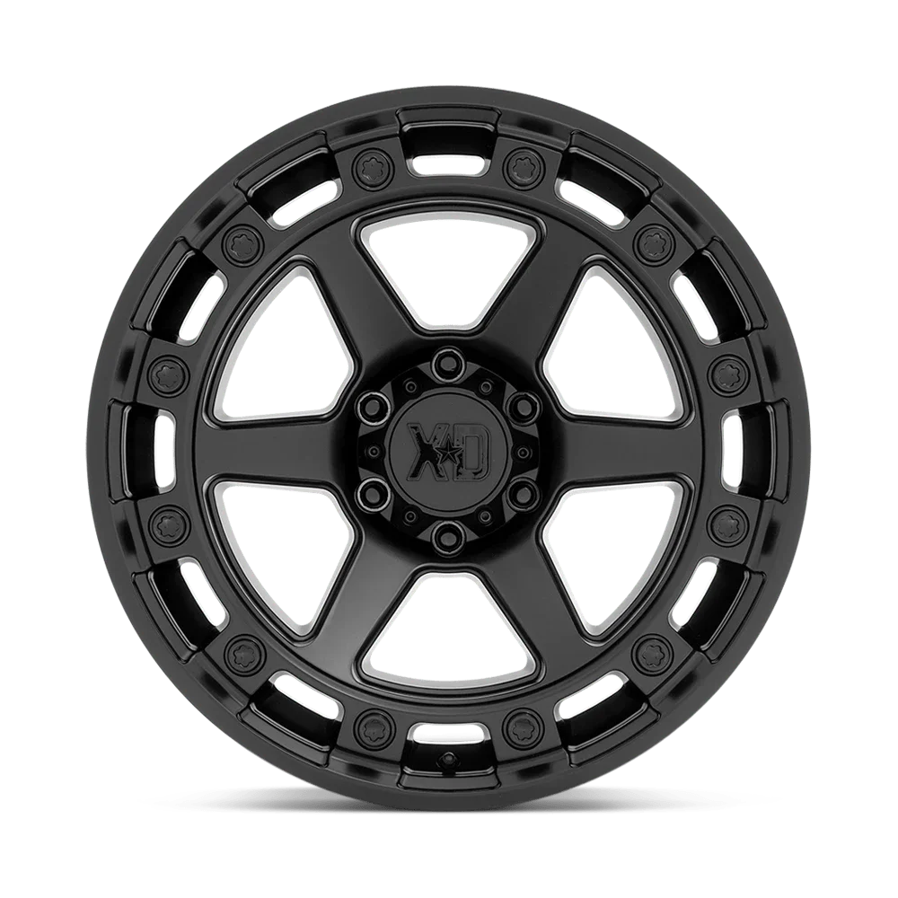 XD Aluminum Rim XD862 RAID 20X10in Satin Black Finish, XD86221068718N